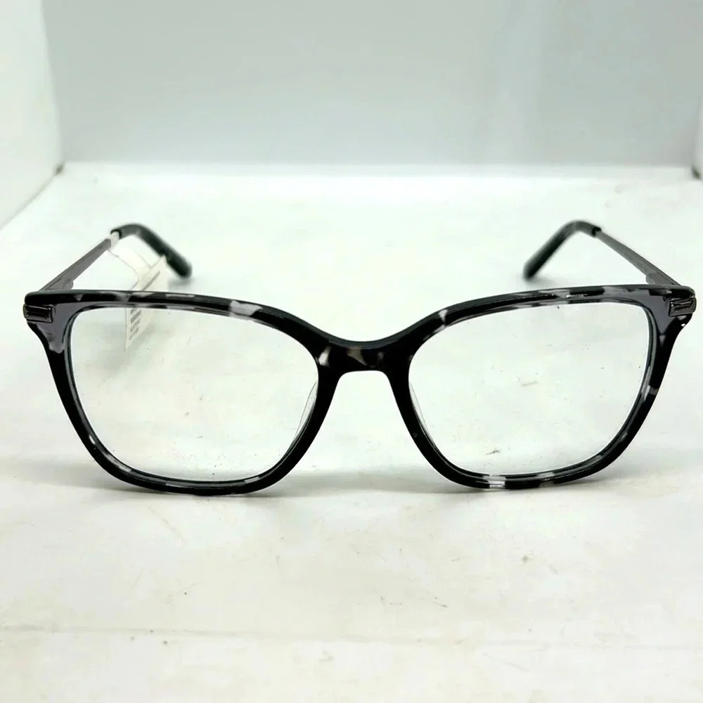 Walmart Women's Rx'able Eyeglasses, Mv022 Ash, Black Tortoise, 53-17-135 NWT